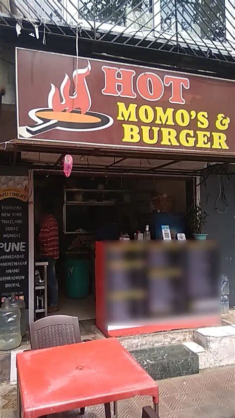 Menu Of Hot Momo S And Burger Viman Nagar Pune