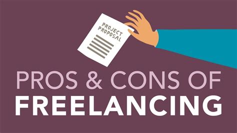 The Pros And Cons Of Freelance Work Youtube