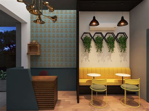 Themed Cafe Interior Design 200 Rs 1200sq Ft Vintech Interiors