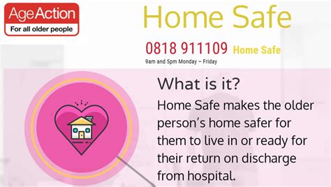 Home Safe Making Home Safer For Older People Age Action