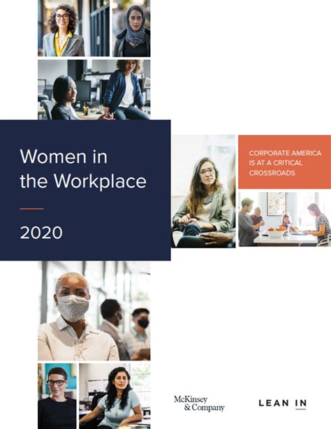 Leanin And Mckinsey And Co Women In The Workplace Report Reveals Over 1