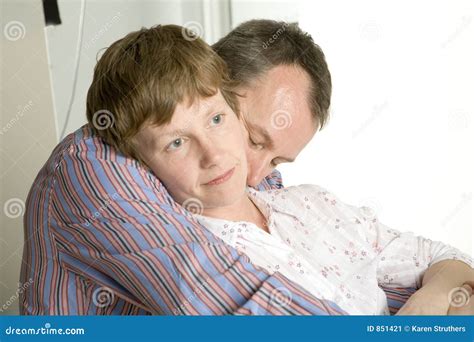 Happy Snuggling Stock Image Image Of Brown Happiness 851421