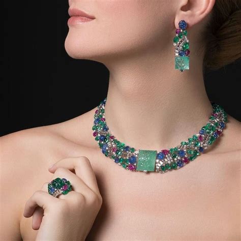 Cartier Tutti Frutti Necklace Jewelry Exclusive Jewelry Fashion
