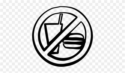 No Food And Drink Food Or Drinks Allowed Sign Free Transparent Png