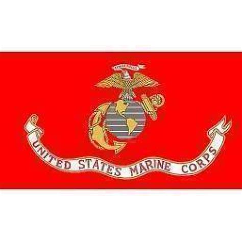 Usmc Marine Corps Flag 4 X 6 Ft Nylon Dyed Flag Usa Made