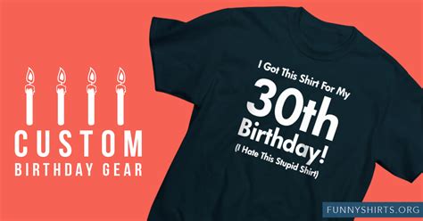 Funny Birthday Shirts Blog