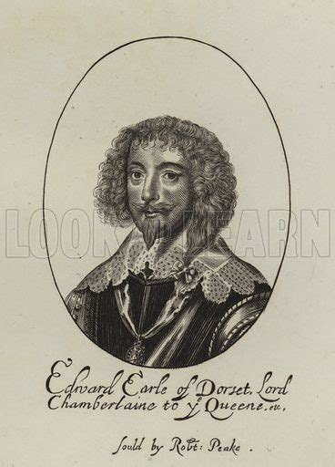Edward Sackville 4th Earl Of Dorset English Courtier Stock Image Look And Learn