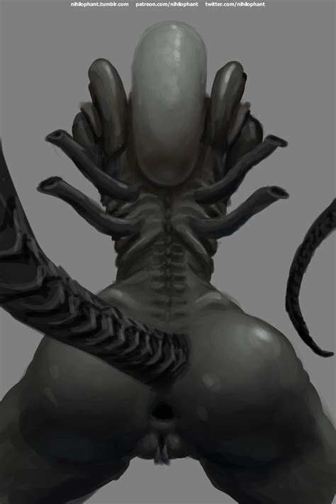 Rule 34 2018 Alien Alien Franchise Anus Ass Big Butt Female Female Xenomorph Feral Only