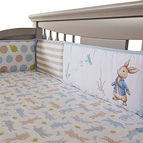 Free delivery and returns on ebay plus items for plus members. Lambs & Ivy® Peter Rabbit™ 4-Piece Crib Bumper | Peter ...