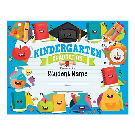 Certificate Of Kindergarten