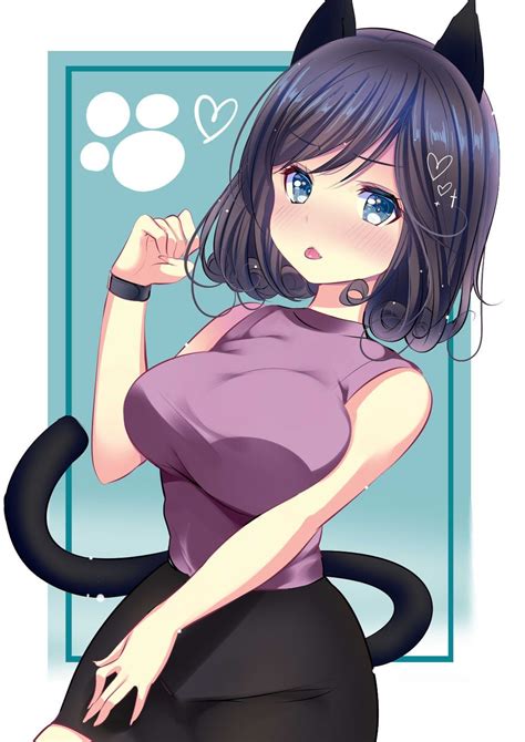 cute catgirl [original] r kemonomimi