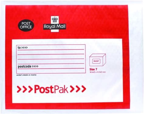 Post Office Postpak Size 7 Bubble Envelopes Pack Of 40 41613 Ub23020