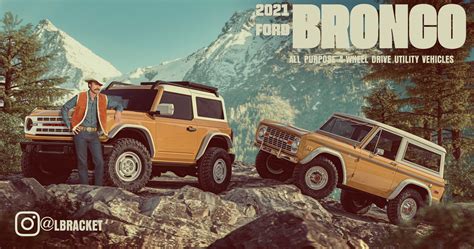 John Bronco Returns Unofficially Announces 2021 Ford Bronco Heritage
