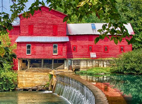 Old Red Mill Jigsaw Puzzle