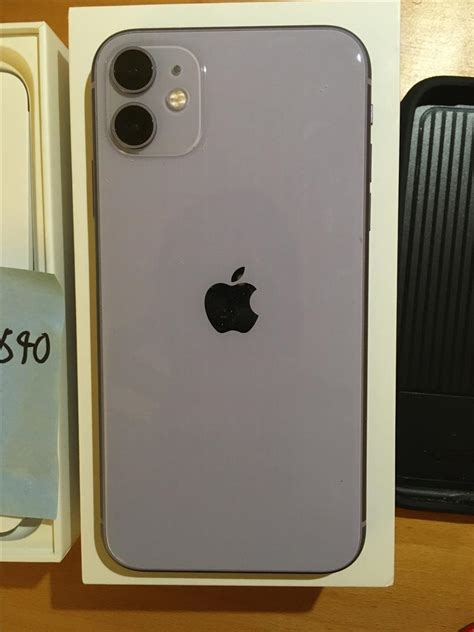 Apple Iphone 11 Unlocked Purple 64gb A2111 Luds18640 Swappa