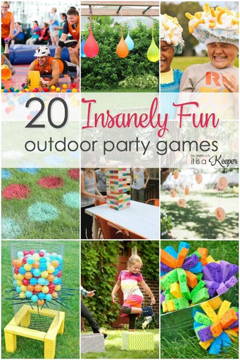 Outdoor Party Games 20 Insanely Fun Games For Your Next Party Diy