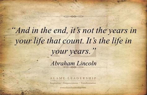 Al Inspiring Quote On Living Life To The Fullest Alame Leadership