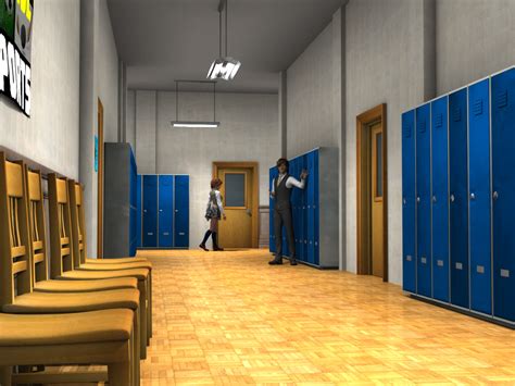 After School Detention Daz 3d