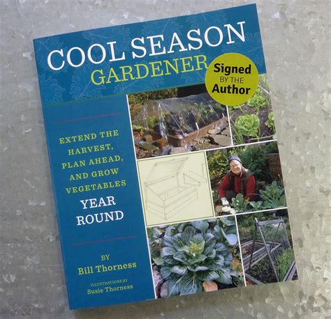 Cool Season Gardener Bill Thorness Inspirational Books Seasons