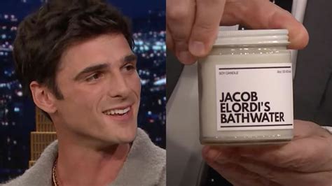 Jacob Elordi Smelling A Jacob Elordi S Bathwater Candle Is Peak Late Night Viewing Blog