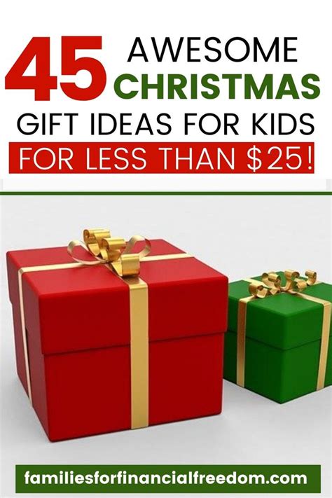 45 Christmas Gifts for Kids for under $25!  Best kids christmas gifts