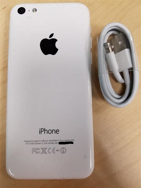 Apple Iphone 5c Atandt A1532 White 32 Gb Lrhq67151 Swappa