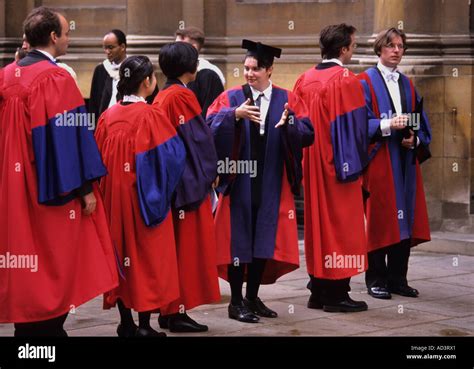 A Degree Ceremony At Oxford University Is A Special Day Stock Photo Alamy