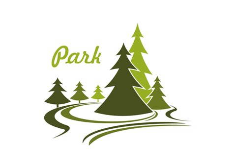 Park Logos Design Vector Set 07 Free Download