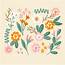 Vector Colorful Hand Drawn Flowers 376432 Art At Vecteezy