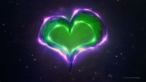 110 purple wallpapers (laptop full hd 1080p) 1920x1080 resolution. Green Purple Love Heart Wallpapers | HD Wallpapers | ID #18489