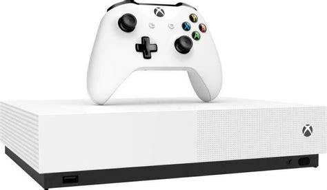 Microsoft Xbox One S 1tb All Digital Edition Console White New Ebay