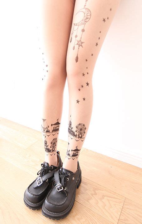 silk stockings with tattoos tattoo tights stockings fabulous clothes
