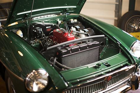 Fully Restored Engine For 1963 Mgb Roadster British Car Service