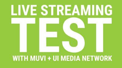 Live streaming technology is often employed to relay live events such as sports, concerts and more generally tv and radio programmes that are output live. LIVE STREAMING TEST with Muvi Team + UI Media Network - UI ...