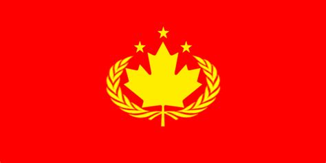 Image Communist Canadian Flagpng Alternative History