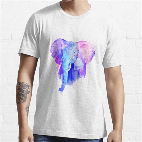 Elephant Watercolor Elephant T Shirt For Sale By Romandigitalart