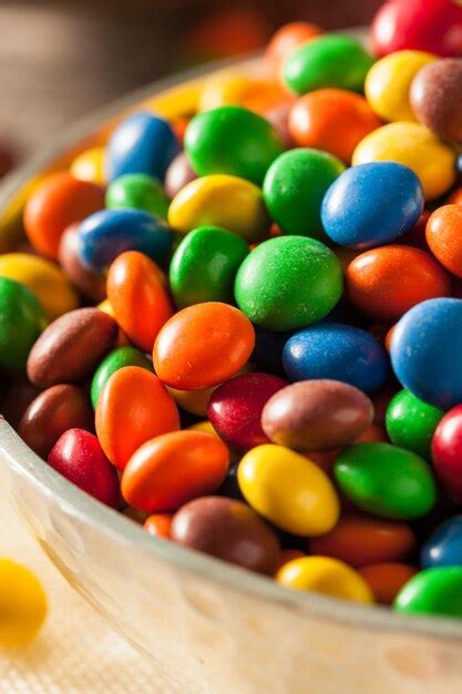 Premium Photo Rainbow Colorful Candy Coated Chocolate