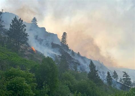 Joseph Canyon Blaze Has Burned 3700 Acres Firefighting Hindered By