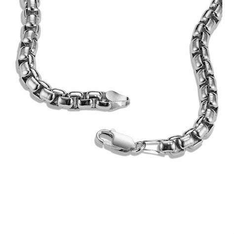 Jewelry Mens Shane Co In Box Chain In Sterling Silver Mm