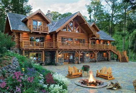 Beautiful Log Cabin Home Cabin Homes My Dream Home Log Cabin Homes