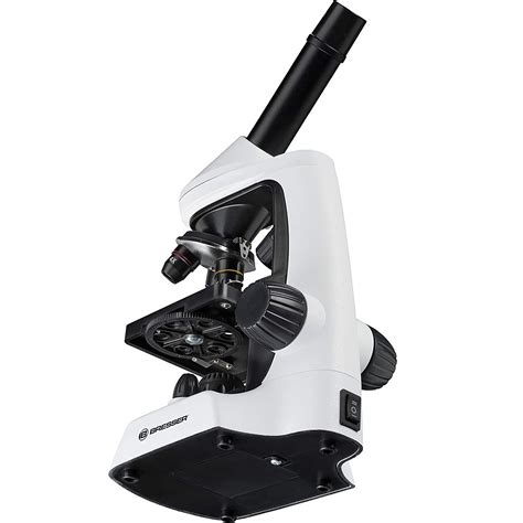 Bresser Microscope 40x 2000x Junior 30 Cm Acier Blanc 8 Pièces