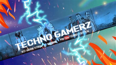 How To Make Banner Like Techno Gamerz Techno Gamerz Jesa Banner Kese