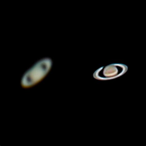 My first attempt at Saturn compared to tonight's attempt! I cant wait 