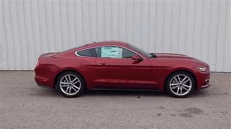 Ruby Red 2016 Mustang Ecoboost Pony Package Coupe Auto Security Pkg