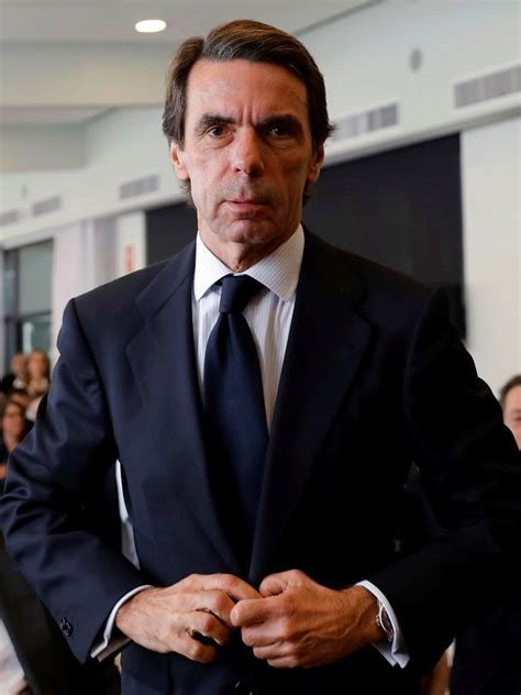 José María Aznar Presidente De La Fundación Faes Loccasa Real El