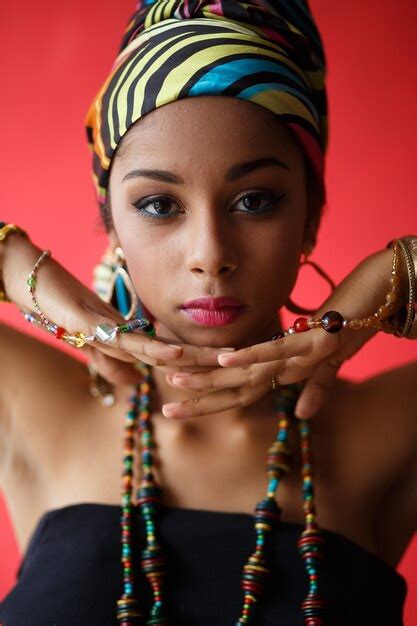 Premium Photo Portrait Of An African Girl