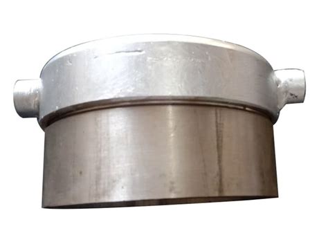 4 Inch Stainless Steel Pipe Cap For Chemical Tank Head Type Round At