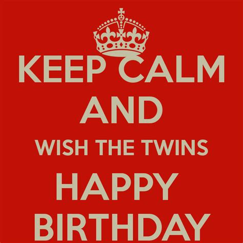 Cute Birthday Wishes For Twins Brother And Sister Birthday Wishes For