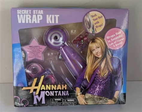 Disney Lotta Luv Hannah Montana Secret Star Wrap Kit New Rare 3464