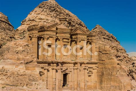 The Monastery Al Deir In Nabatean City Of Petra Jordan
